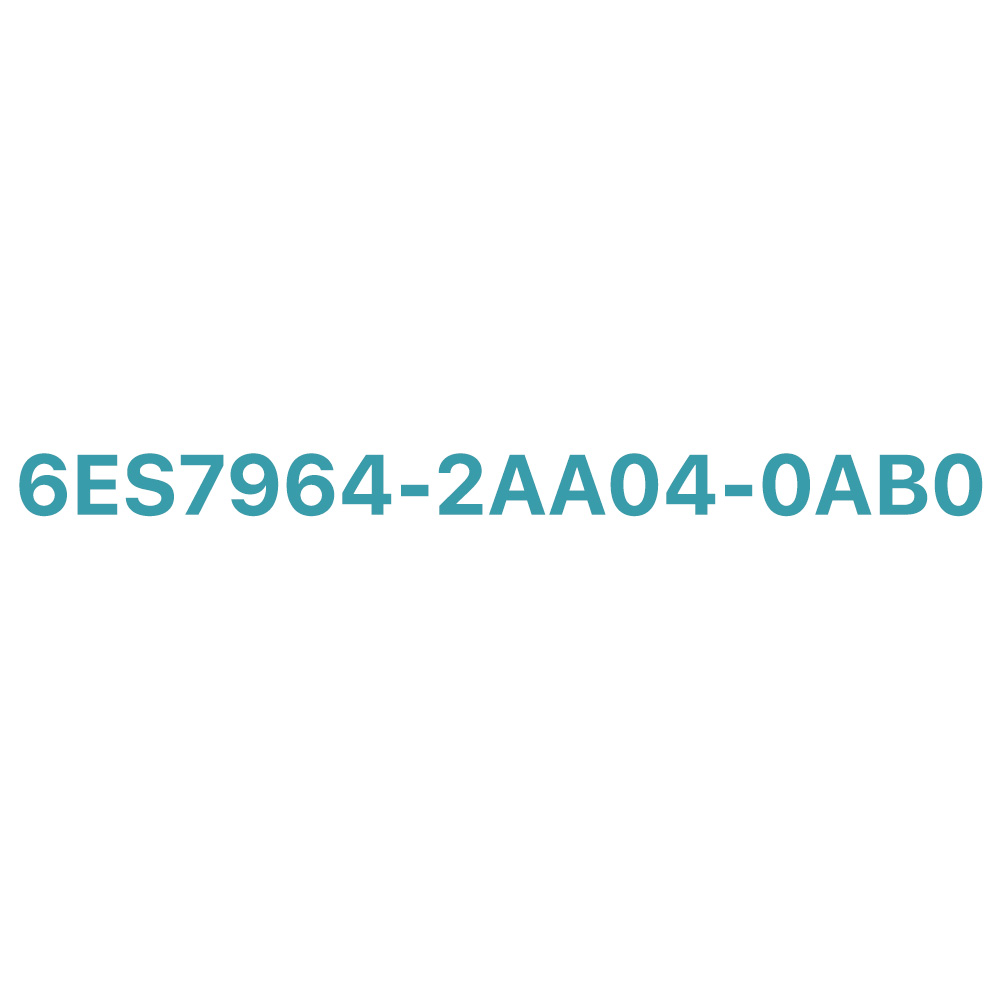 6ES7964-2AA04-0AB0 SIEMENS Exclusive SIMATIC S7-400 Interface Module IF963-X27 Original Brand New 6 6ES7964-2AA04-0AB0 SIEMENS S7-400 Interface Module IF963-X27