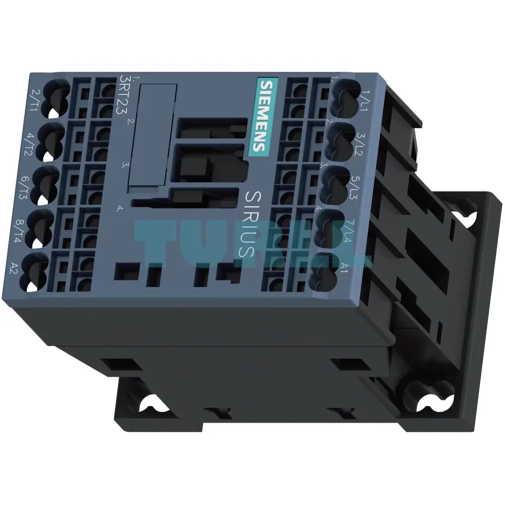 Siemens 3RT2317-2AV00 SIRIUS Contactor AC-1, 22A, 4-Pole, Spring-Loaded Terminal Original Brand New 4 Siemens 3RT2317-2AV00 SIRIUS Contactor AC-1, 22A, 4-Pole, Spring-Loaded Terminal
