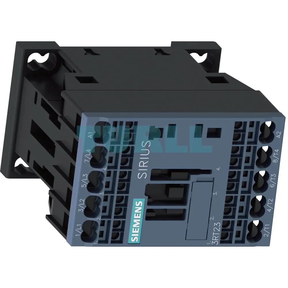 Siemens 3RT2317-2AV00 SIRIUS Contactor AC-1, 22A, 4-Pole, Spring-Loaded Terminal Original Brand New 2 Siemens 3RT2317-2AV00 SIRIUS Contactor AC-1, 22A, 4-Pole, Spring-Loaded Terminal