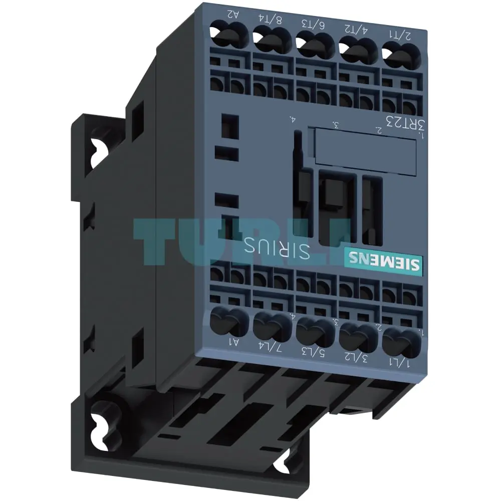 Siemens 3RT2317-2AV00 SIRIUS Contactor AC-1, 22A, 4-Pole, Spring-Loaded Terminal Original Brand New 3 Siemens 3RT2317-2AV00 SIRIUS Contactor AC-1, 22A, 4-Pole, Spring-Loaded Terminal