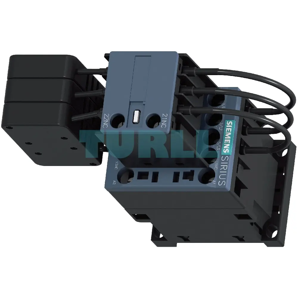 Siemens 3RT2617-1AB05 Capacitor Contactor, AC-6b 12.5 kVAr, 24V AC, Size S00 Original Brand New 4 Siemens 3RT2617-1AB05 Capacitor Contactor, AC-6b 12.5 kVAr, 24V AC, Size S00