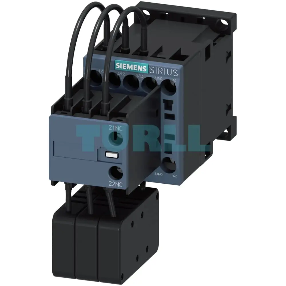 Siemens 3RT2617-1AV03 Capacitor Contactor 12.5 kVAr, 400V AC, Size S00 Original Brand New 1 Siemens 3RT2617-1AV03 Capacitor Contactor 12.5 kVAr, 400V AC, Size S00