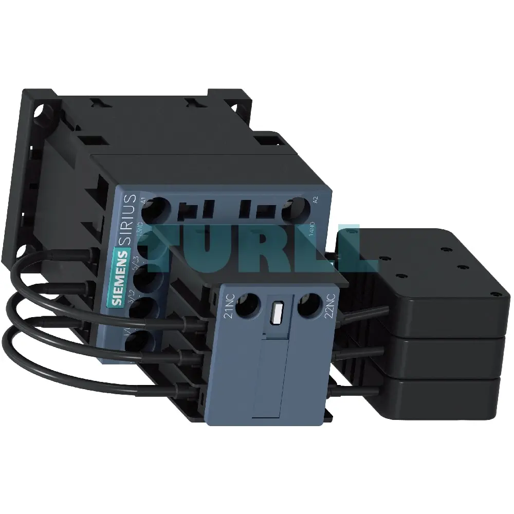 Siemens 3RT2617-1AV03 Capacitor Contactor 12.5 kVAr, 400V AC, Size S00 Original Brand New 2 Siemens 3RT2617-1AV03 Capacitor Contactor 12.5 kVAr, 400V AC, Size S00