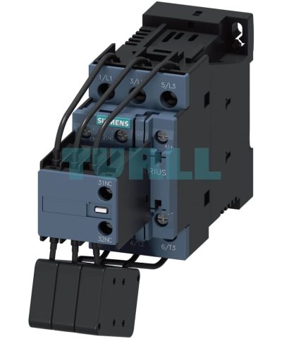 Siemens 3RT2625-1BF45 Capacitor Contactor 16.7 kVAr, 400V, 110V DC, Size S0
