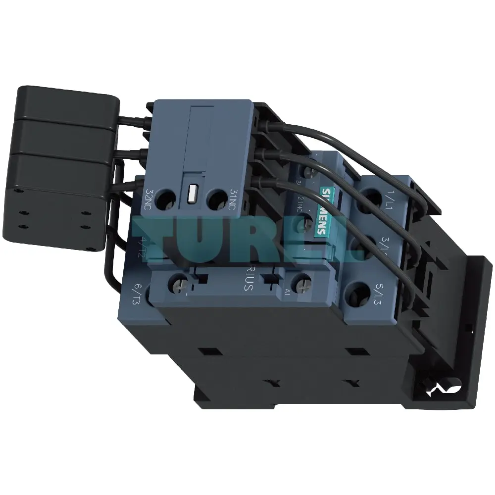 Siemens 3RT2626-1AL25 Capacitor Contactor 20 kVAr, 230V AC, 3-Pole, Size S0 Original Brand New 4 Siemens 3RT2626-1AL25 Capacitor Contactor 20 kVAr, 230V AC, 3-Pole, Size S0