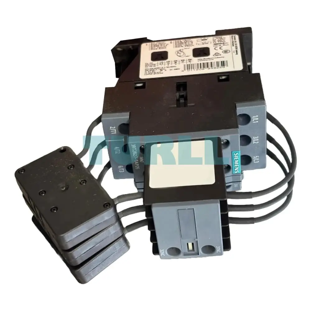 Siemens 3RT2627-1AP05 Capacitor Contactor, AC-6b 25 kVAr, 230V AC Coil, 1 NO + 2 NC Aux Contacts, Size S0 Original Brand New 4 Siemens 3RT2627-1AP05 Capacitor Contactor, AC-6b 25 kVAr, 230V AC Coil, 1 NO + 2 NC Aux Contacts, Size S0