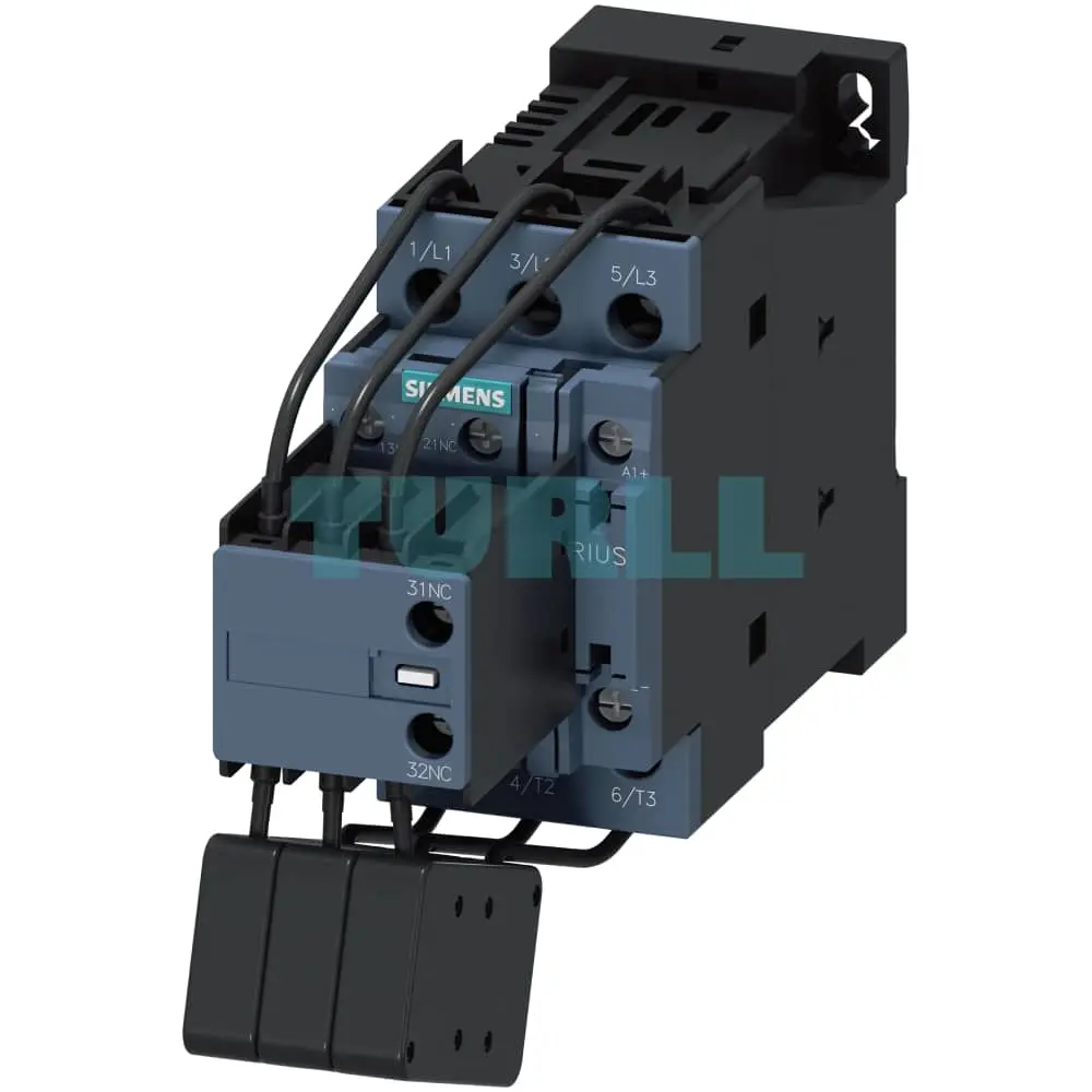 Siemens 3RT2627-1NF35 Capacitor Contactor 25 kVAr, AC/DC 95-130V, Size S0 Original Brand New 1 Siemens 3RT2627-1NF35 Capacitor Contactor 25 kVAr, AC/DC 95-130V, Size S0