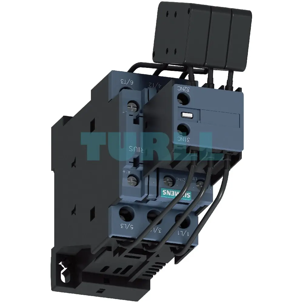 Siemens 3RT2627-1NF35 Capacitor Contactor 25 kVAr, AC/DC 95-130V, Size S0 Original Brand New 3 Siemens 3RT2627-1NF35 Capacitor Contactor 25 kVAr, AC/DC 95-130V, Size S0
