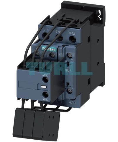Siemens 3RT2628-1AF05 Capacitor Contactor, 33 kVAr, 400V, 110V AC, Size S0