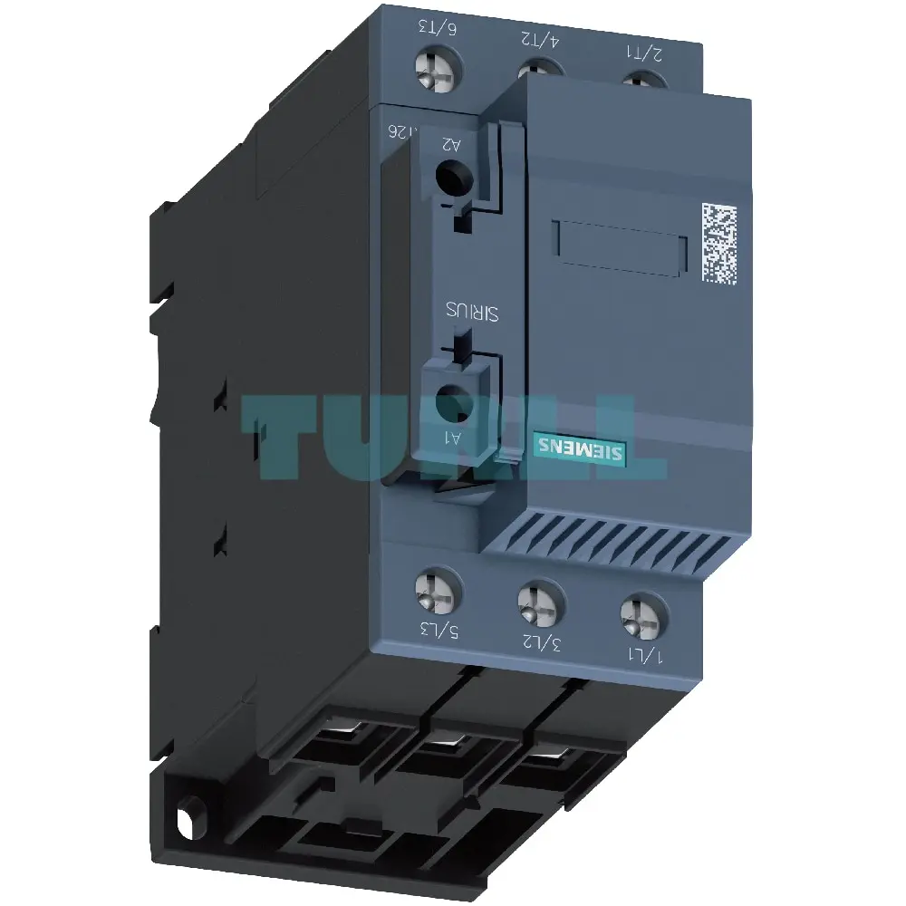 Siemens 3RT2636-1AN23 Capacitor Contactor, S2, 50 kVAr / 400V, 220V AC Coil, Screw Terminal Original Brand New 3 Siemens 3RT2636-1AN23 Capacitor Contactor, S2, 50 kVAr / 400V, 220V AC Coil, Screw Terminal