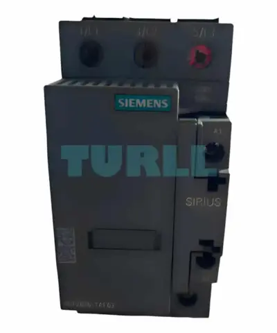 Siemens 3RT2636-1AP03 SIRIUS Capacitor Contactor, S2 Size, 50 kVAr / 400V, 3-Pole, 230V AC Coil, 1 NO + 1 NC Auxiliary Contact