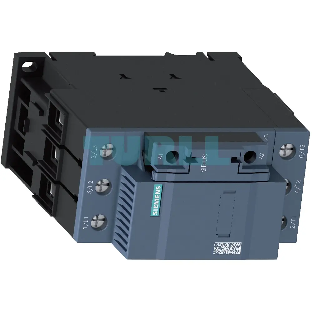 Siemens 3RT2636-1AV03 SIRIUS Capacitor Contactor, S2 Size, 50kVAr (400V), Screw Terminal Original Brand New 2 Siemens 3RT2636-1AV03 SIRIUS Capacitor Contactor, S2 Size, 50kVAr (400V), Screw Terminal