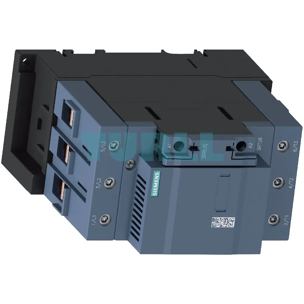 Siemens 3RT2637-1AP05 Capacitor Contactor, AC-6b 75 kVAr, 230V AC Coil, 2 NC Contact, Size S2 Original Brand New 3 Siemens 3RT2637-1AP05 Capacitor Contactor, AC-6b 75 kVAr, 230V AC Coil, 2 NC Contact, Size S2