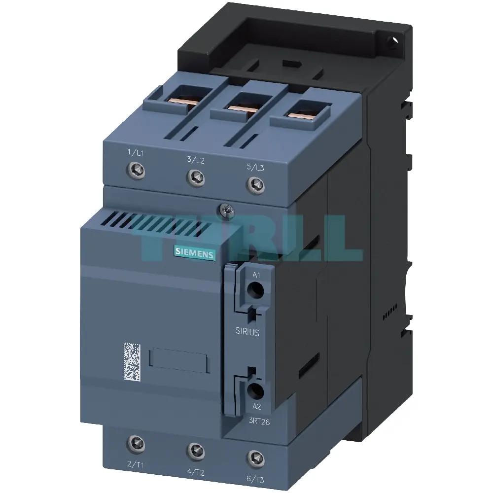 Siemens 3RT2637-1AP05 Capacitor Contactor, AC-6b 75 kVAr, 230V AC Coil, 2 NC Contact, Size S2 Original Brand New 1 Siemens 3RT2637-1AP05 Capacitor Contactor, AC-6b 75 kVAr, 230V AC Coil, 2 NC Contact, Size S2