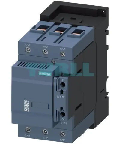Siemens 3RT2646-1NF35 SIRIUS Capacitor Contactor 100 kVAr, 400V, AC-6b, Size S3