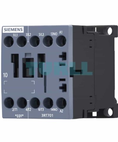 Siemens 3RT7017-1AP02 Contactor 12A, 5.5kW, AC-3, 230V AC Coil, S00 Size