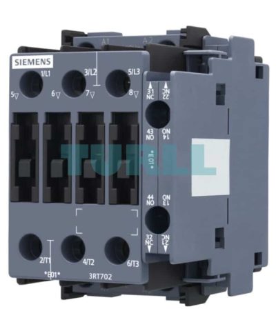 Siemens 3RT7027-1AL25 Contactor 32A, 15kW, 230V AC Coil, S0 Size, Screw Terminal