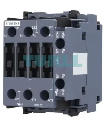 Siemens 3RT7027-1AN25 Contactor 32A, 15kW, 220V AC, Size S0