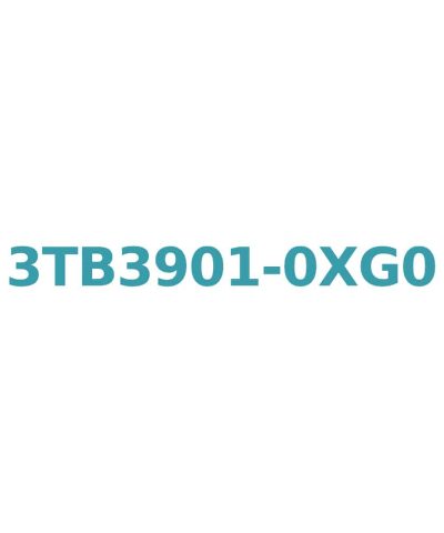 Siemens 3TB3901-0XG0 Contactor AC 50 Hz, 36V, 6A, 2.2kW, Size 0 with 1 NC Auxiliary Contact