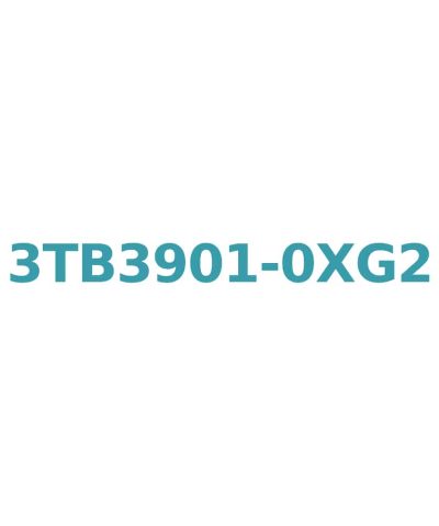 Siemens 3TB3901-0XG2 Contactor 110V AC, 2.2kW, 6A, AC-3, 1 NC, Screw Terminal