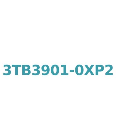 Siemens 3TB3901-0XP2 Contactor: 240V AC, 6A, 2.2kW, 1NC Auxiliary, Size 0, Screw Connection