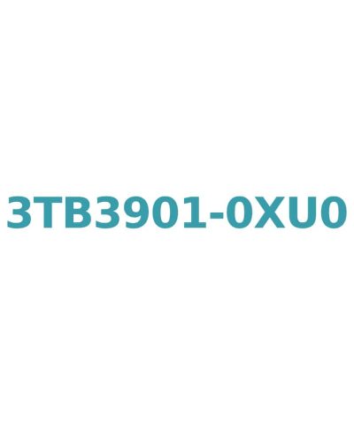Siemens 3TB3901-0XU0 Contactor 240V AC, 6A, 2.2kW, 1 NC, Screw Connection
