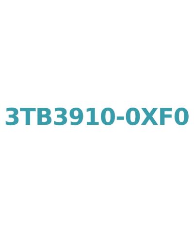 Siemens 3TB3910-0XF0 Contactor, 2.2kW, 6A, 110V AC Coil, 1 NO Auxiliary Contact, Size 0