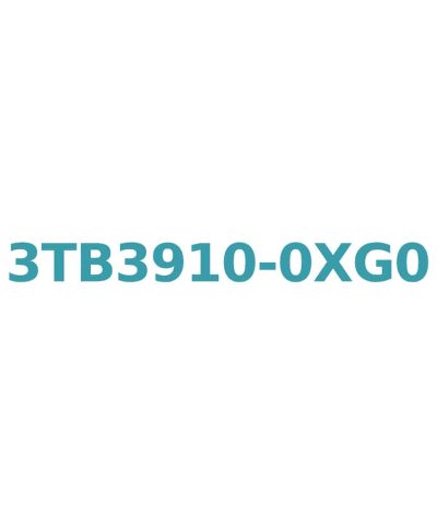 Siemens 3TB3910-0XG0 Contactor, 36V AC Coil, 6A, 2.2kW, 1NO Auxiliary