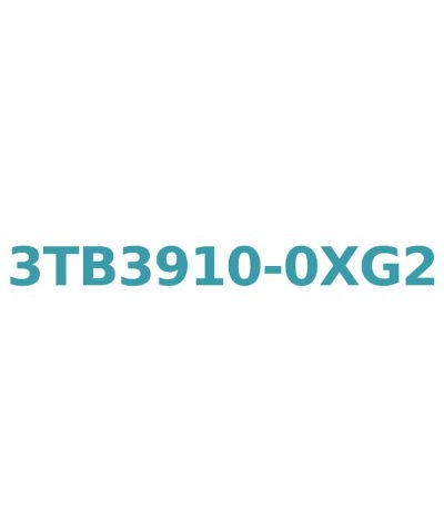 Siemens 3TB3910-0XG2 Contactor 6A, 2.2kW, 110V AC Coil, with 1 NO Auxiliary Contact