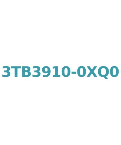Siemens 3TB3910-0XQ0 Contactor 6A, 2.2kW, 380V AC (Size 0) with 1 NO Auxiliary Contact & Screw Terminal