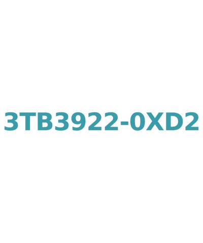 Siemens 3TB3922-0XD2 Contactor 42V AC, 2.2 kW, 1 NO + 1 NC Auxiliary Contact