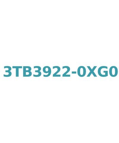 Siemens 3TB3922-0XG0 Contactor, 36V AC, 6A, 2.2kW with 1 NO + 1 NC Auxiliary Contact