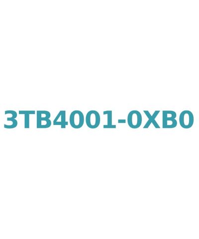 Siemens 3TB4001-0XB0 Contactor AC 24V, 9A, 4kW, Size 0, Screw Terminal