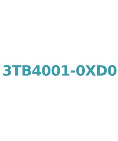 Siemens 3TB4001-0XD0 Contactor, 9A, 4kW, 42V AC, 1 NC Aux. Contact