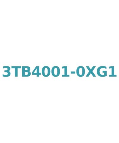 Siemens 3TB4001-0XG1 Contactor AC 60Hz, 110V, 9A, 4kW, Size 0 Screw Connection