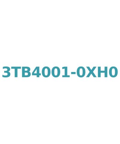 Siemens 3TB4001-0XH0 Contactor 48V AC, 9A, 4kW Size 0 with 1 NC Auxiliary Contact