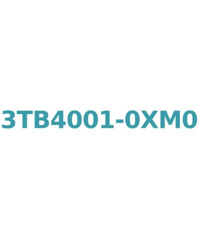 Siemens 3TB4001-0XM0 Contactor: 220V AC, 9A, 4kW, Size 0 with 1NC Aux Contact