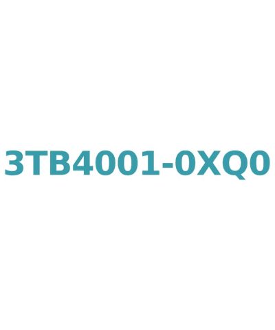 Siemens 3TB4001-0XQ0 Contactor AC 50 Hz, 380V, 9A, 4kW, 1 NC, Size 0