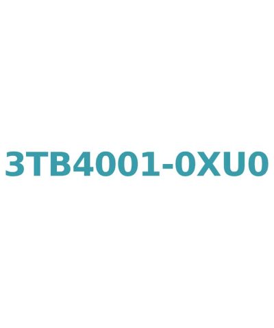 Siemens 3TB4001-0XU0 Contactor, AC 50 Hz, 240V Coil, 9A (4kW), 1NC Aux Contact, Size 0