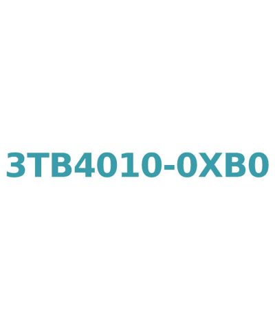 Siemens 3TB4010-0XB0 Contactor, 24V AC, 9A, 4kW, 1NO Aux Contact