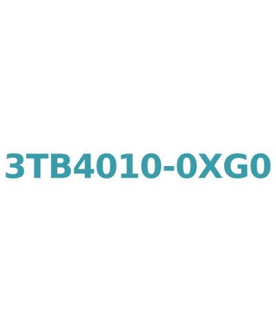 Siemens 3TB4010-0XG0 Contactor: 9A, 4kW, 36V AC Coil, 1 NO Auxiliary Contact, Size 0