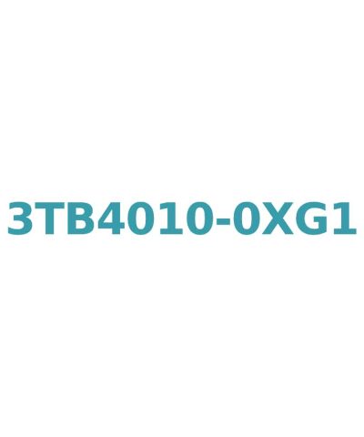 Siemens 3TB4010-0XG1 Contactor: AC 60Hz, 110V Coil, 9A, 4kW, 1 NO Aux, Size 0