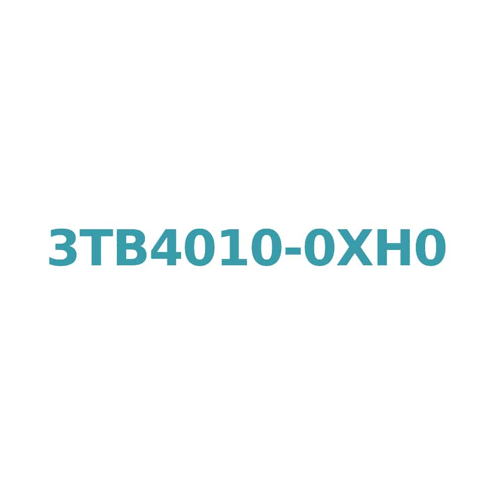Siemens 3TB4010-0XH0 Contactor 48V AC, 9A, 4kW, 1 NO Aux Contact Original Brand New 1 Siemens 3TB4010-0XH0 Contactor 48V AC, 9A, 4kW, 1 NO Aux Contact