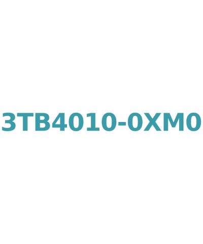 Siemens 3TB4010-0XM0 Contactor: 220V AC Coil, 9A, 4kW, 1 NO Auxiliary Contact, Size 0