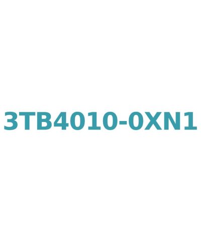 Siemens 3TB4010-0XN1 Contactor 220V AC, 9A, 4kW Screw Connection (1NO)