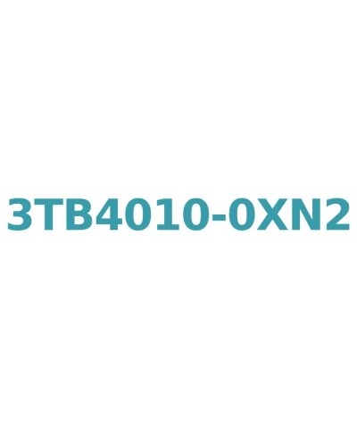 Siemens 3TB4010-0XN2 Contactor - AC 50/60 Hz, 220V, 9A, 4kW
