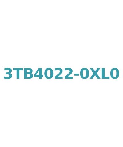 Siemens 3TB4022-0XL0 Contactor 9A, 4kW, 127V AC Coil, Screw Connection