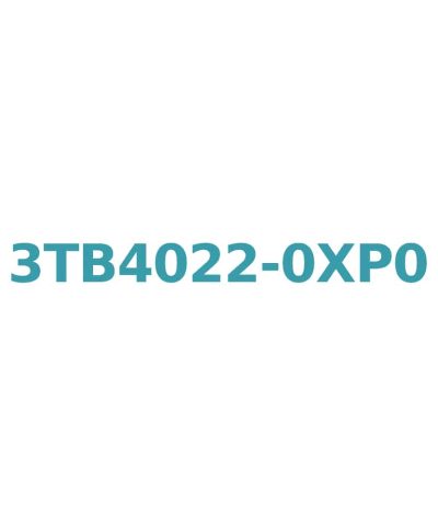 Siemens 3TB4022-0XP0 Contactor 9A, 4kW AC3, 230V Coil, 1NO+1NC Aux, Size 0
