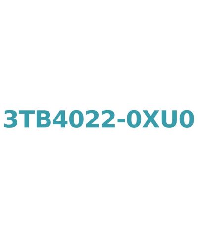 Siemens 3TB4022-0XU0 Contactor, AC 240V, 9A, 4kW, Screw Connection, 1NO+1NC Aux Contact