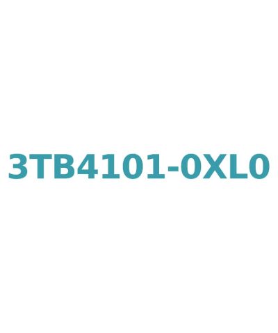 Siemens 3TB4101-0XL0 Contactor, AC-50 Hz, 125/127V, 12A, 5.5kW, Size 0, 1NC Auxiliary Contact